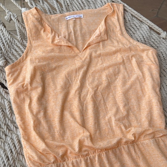 Athleta Orange Sleeveless Dress - Picture 2 of 5